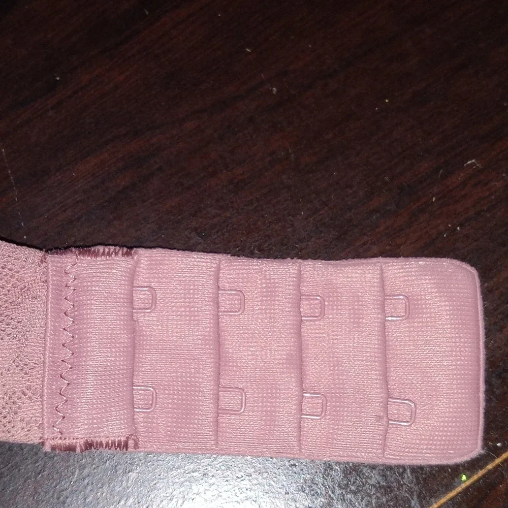 34C Old Navy‎ Floral Dusty Rose Underwire Lace Back Closure T-Shirt Padded Bra